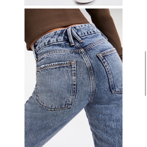 Good American distressed jeans new without tags size 2 - Picture 5 of 10